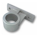 Bronze Cast Aluminum Mounting Bracket for 3" Diameter Pole